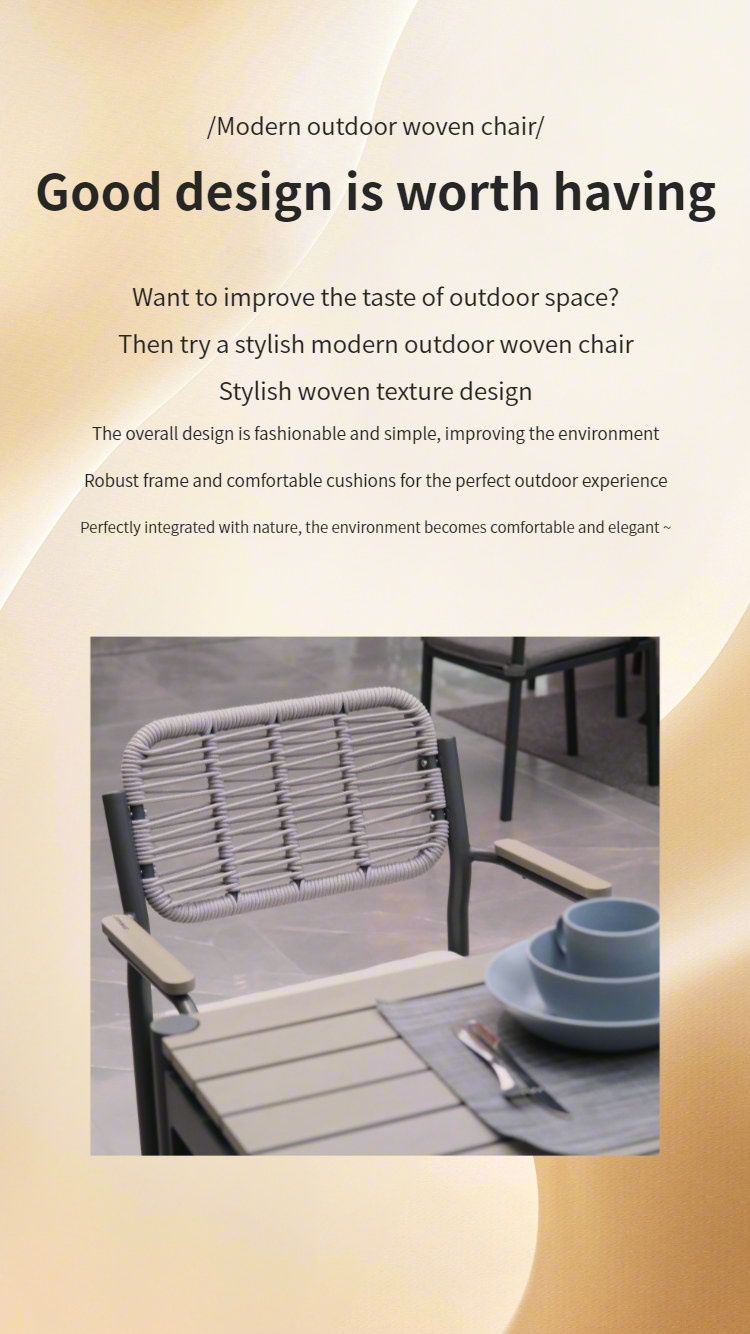 CAMPSMART Rope-woven chair