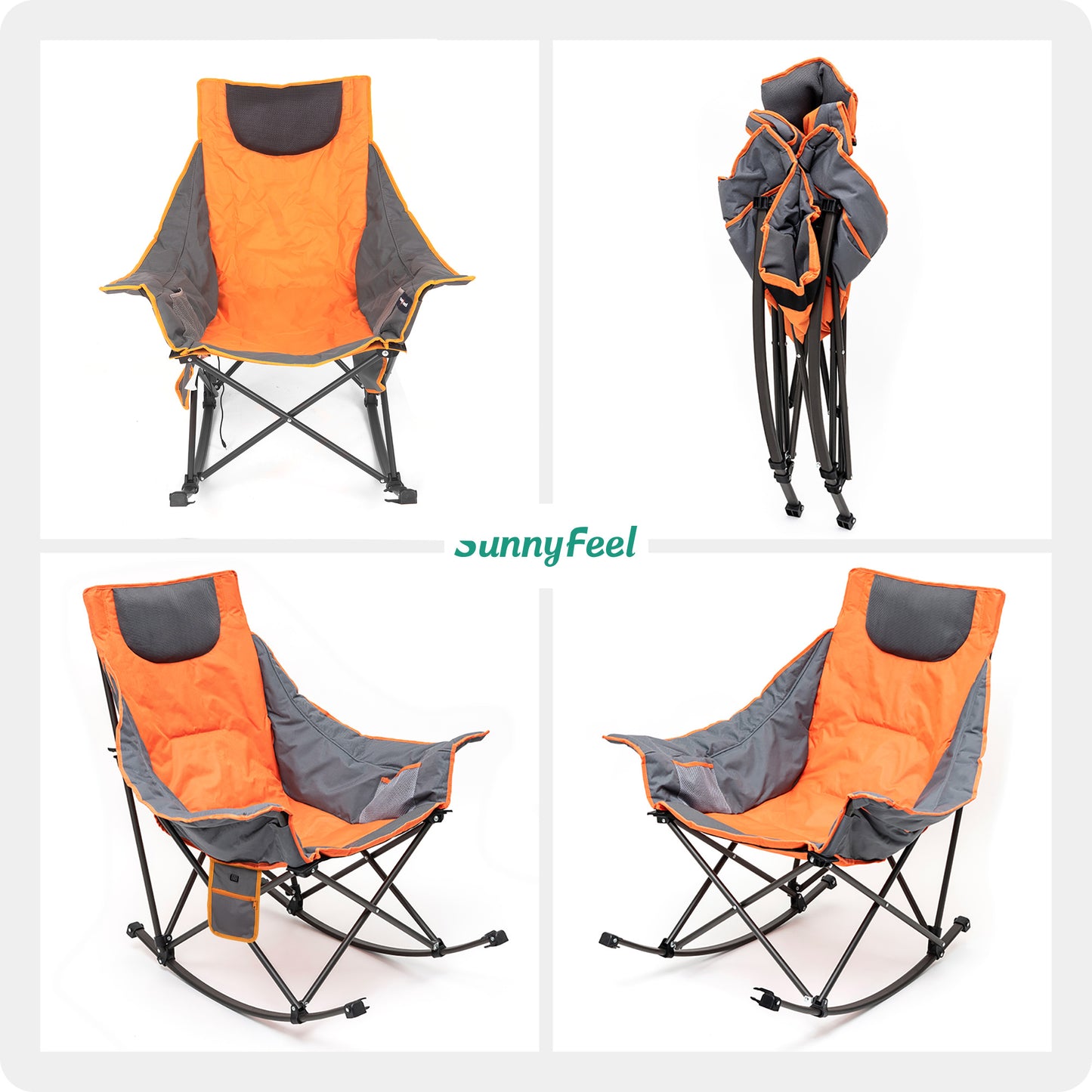 Oversized Rocking Camping Chair