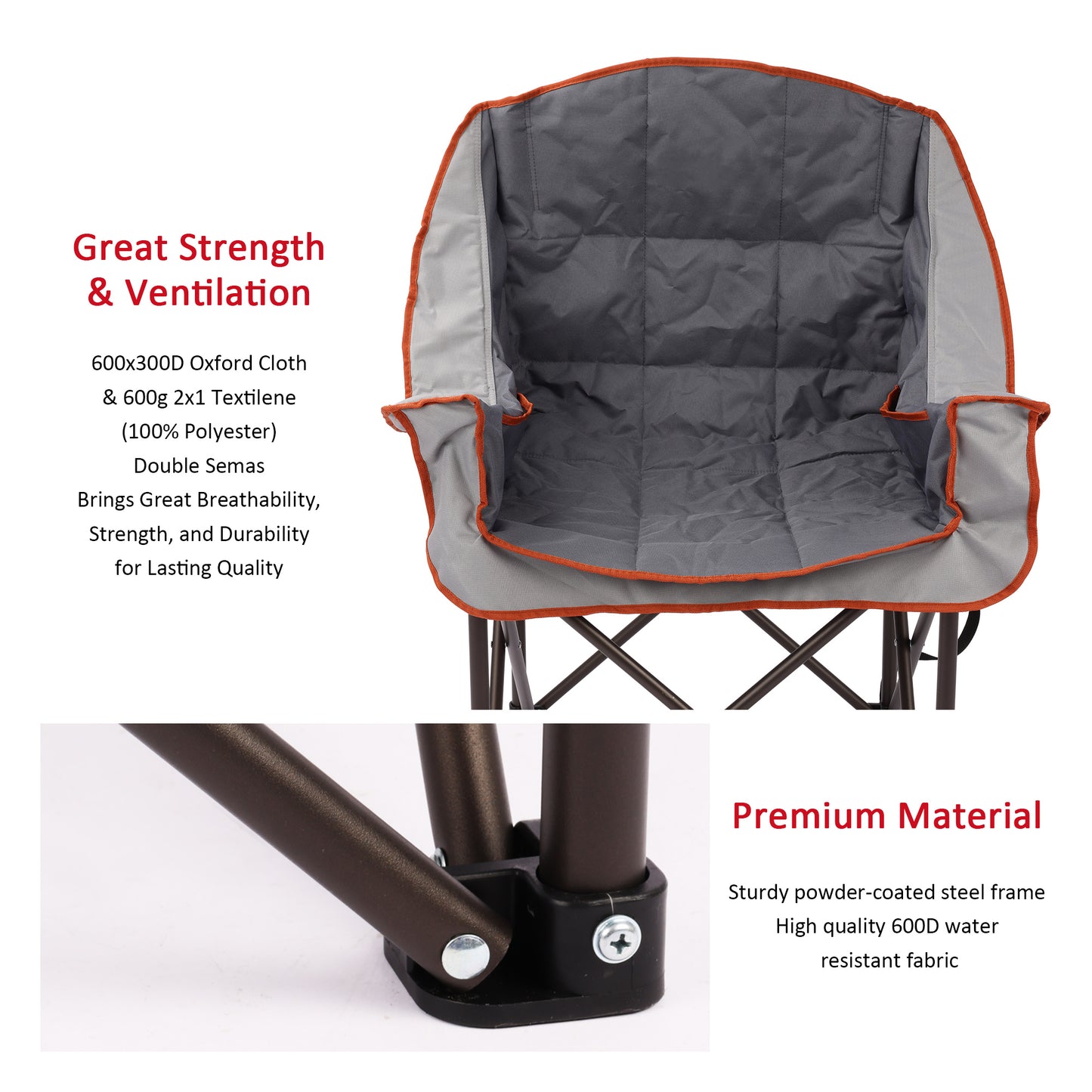 XL Padded Camp Chair