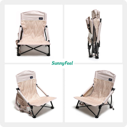 Compact Folding Beach Chair（buy one get one）