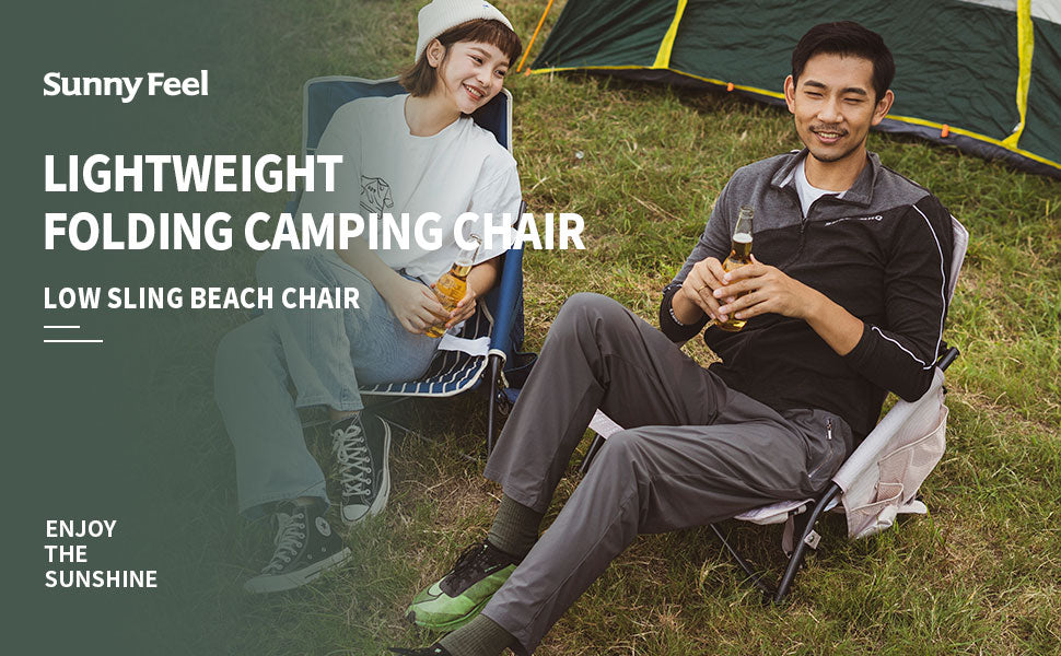 Low Beach Camping Folding Chair