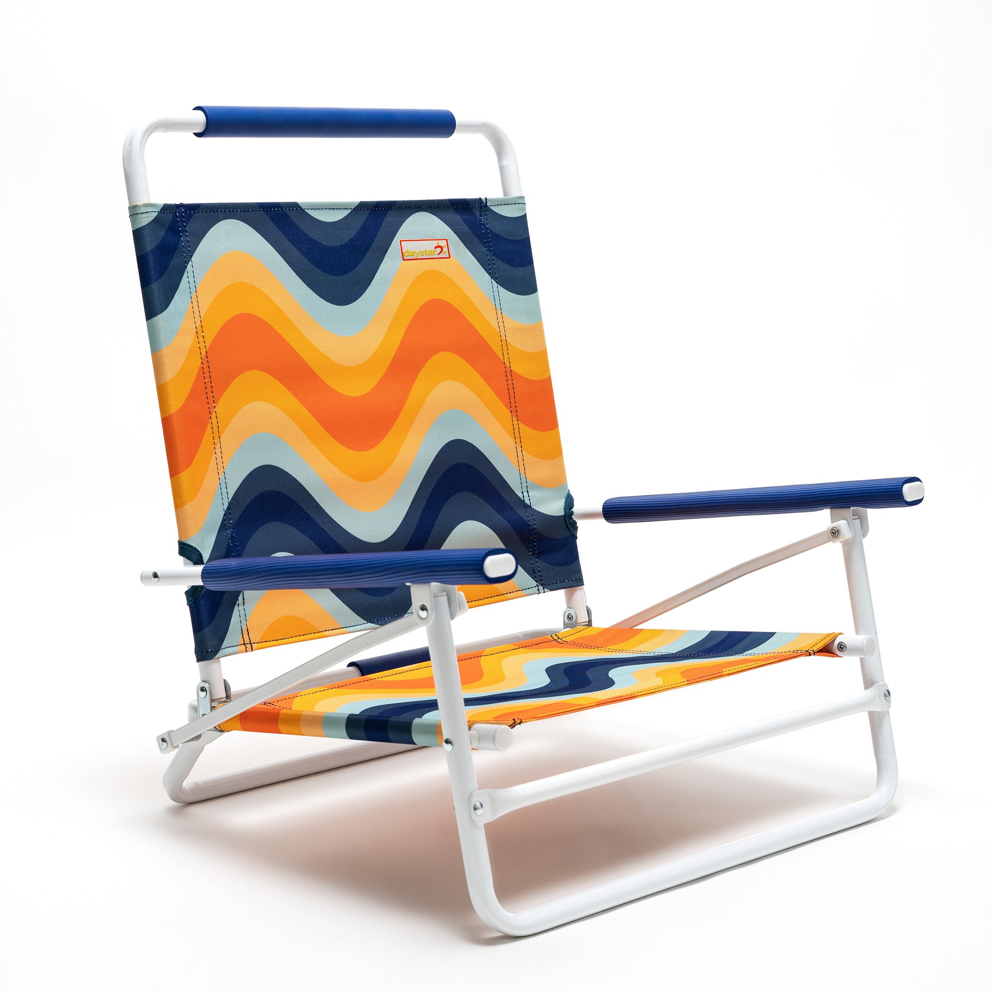 Orange Wave Chair - Sunnyfeel Camping