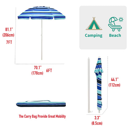 Beach Umbrella 6ft