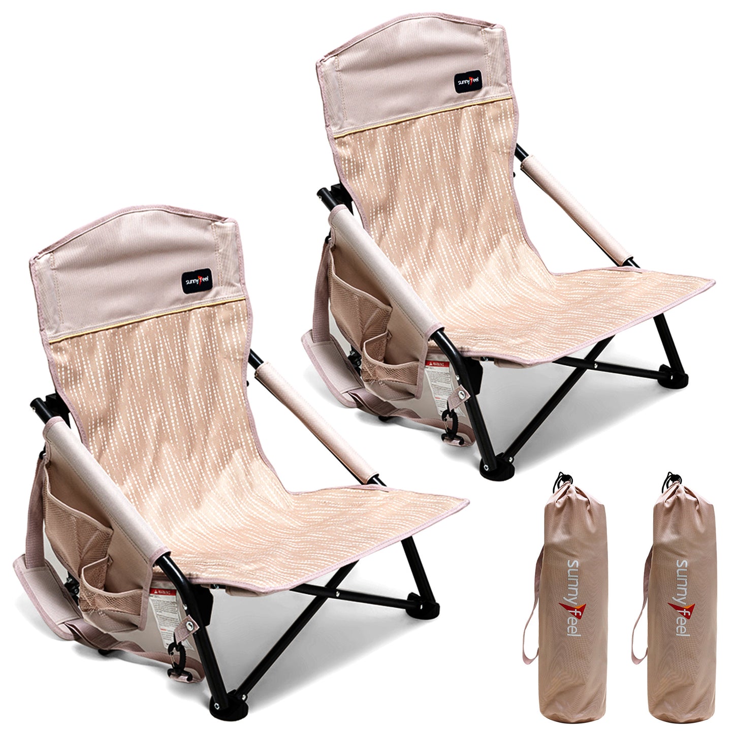 Compact Folding Beach Chair（buy one get one）