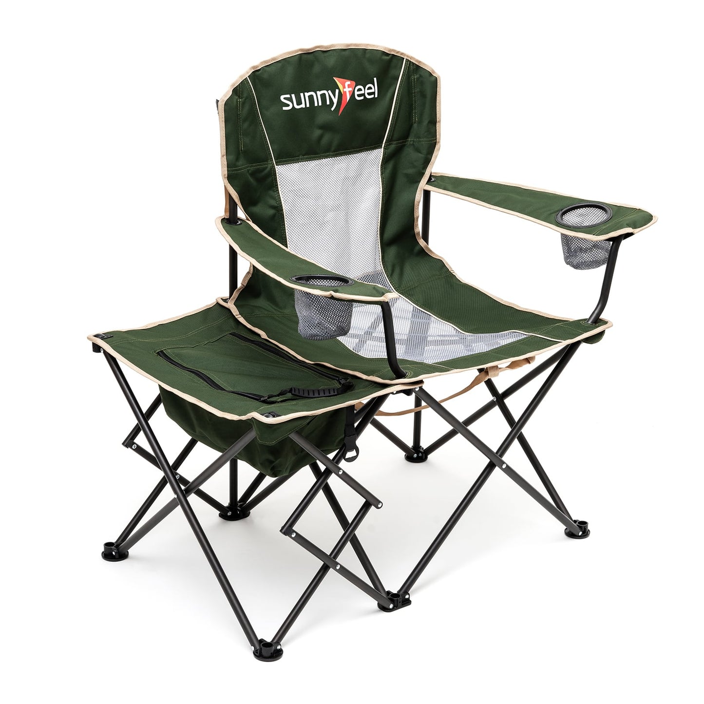 SunnyFeel AC2422 Folding Chair with Cooler Bag